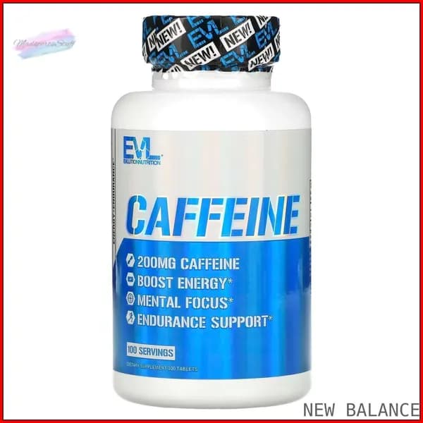 EVLution Nutrition, Кофеин, 200 мг, 100 таблеток