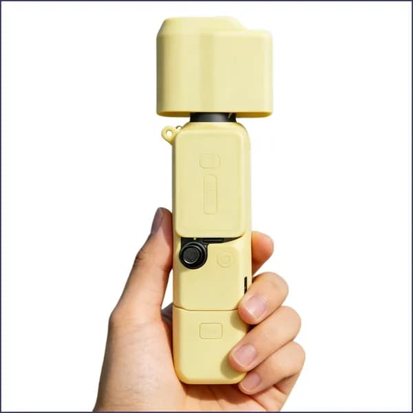Силиконовый чехол для DJI Osmo Pocket 4, жёлтый