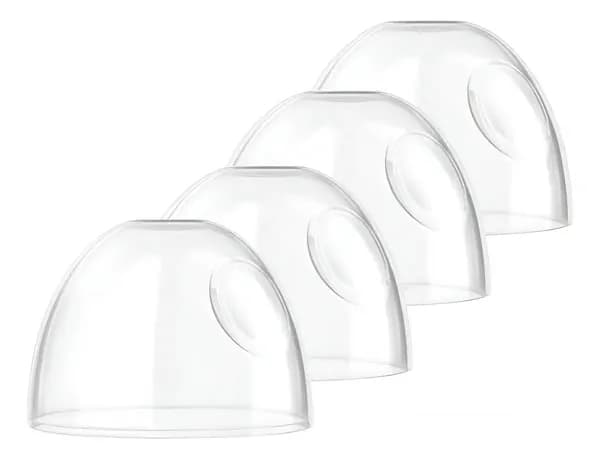 4 шт. Крышки для бутылочек совместимые с Philips Avent, герметичные сменные крышки для детских бутылочек, аксессуары для кормления