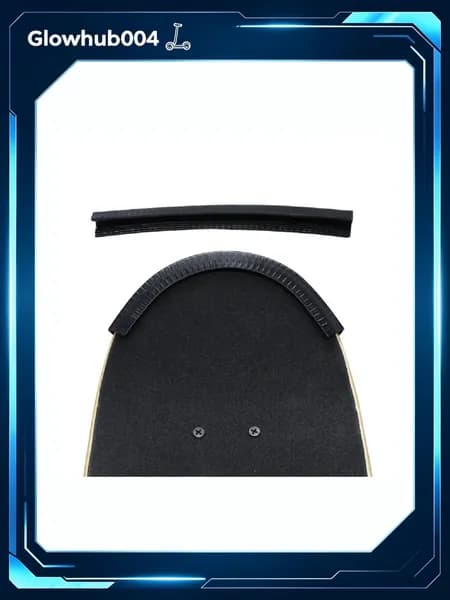 Защитные колпачки skateboard, 2 шт., черные/красные/белые, 30x2 см, вес 300 г, легкий монтаж