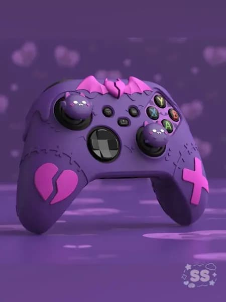 Премиальный силиконовый чехол для геймпада Xbox Series X/S, фиолетовый SS304