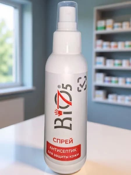 Спрей антисептический для дезинфекции кожи BIO-7, 100 мл