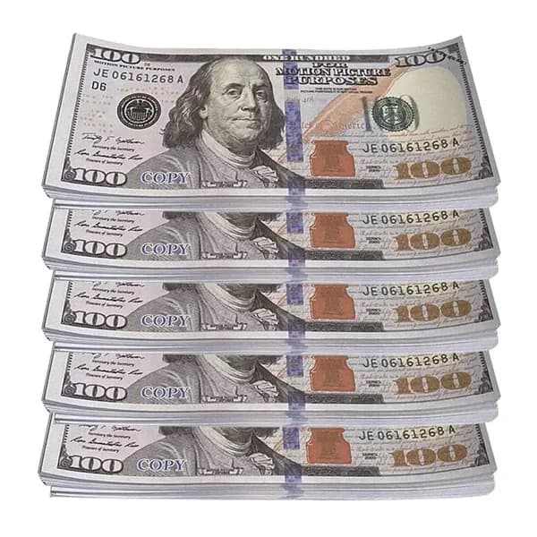 100PCS Покажите богатство