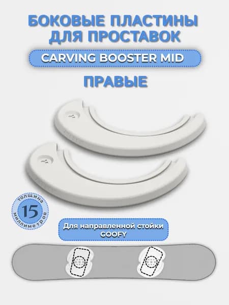 Боковые пластины для проставок CARVING BOOSTER MID (RIGHT)