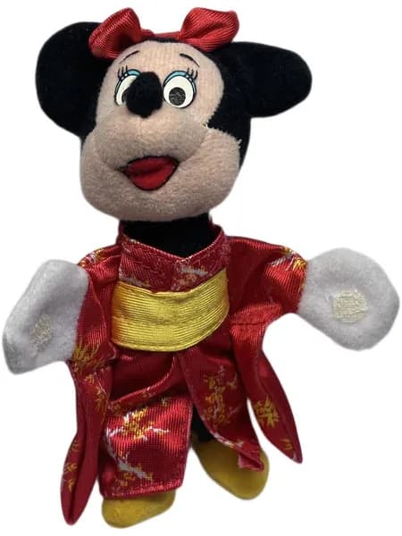 McDonald's (Happy Meal Toys) 2000г. Коллекционная Винтажная Игрушка - МИНЕРВА МИННИ МАУС (Minerva "Minnie" Mouse). McDonalds (Макдональдс) Happy Meal (Хэппи Мил) Minnie Mouse Disneyland Paris.