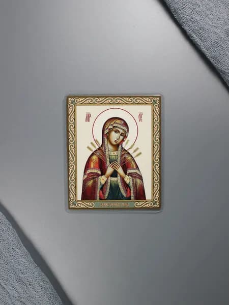 Семистрельная икона Богородицы (дорожная серия)