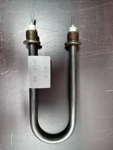 Трубчатый электрический нагреватель ТЭН 45А 13/1,6 Р 220 ф2 R30 штц.G1/2 (L45;1,6квт;вода;Uобр)