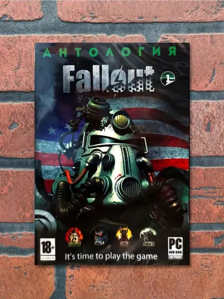 Антология Fallout 1. PC DVD