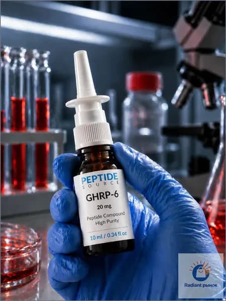 Пептид GHRP-6 20mg, ГХРП-6 спрей, Peptide Source Laboratory 21