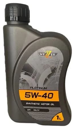 Wezzer Platinum 5W-40 Масло моторное, Синтетическое, 1 л