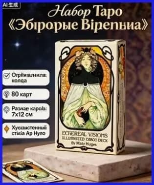 Карты Таро Эфирных видений Ethereal Visions Illuminated Tarot - U.S. Games Systems