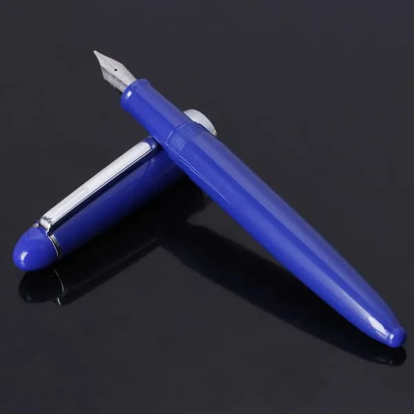 (1 штука) Иридиевая ручка Jinhao 992 средней и тонкой толщины-сапфирово-синяя