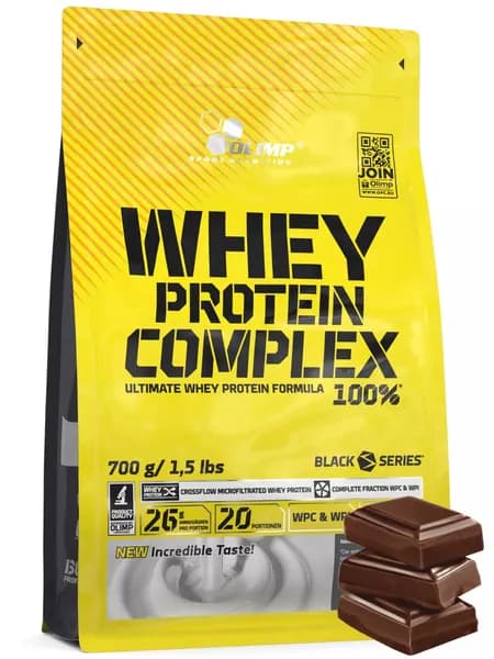 Сывороточный протеин Olimp Whey Protein Complex 100% - 700 г, шоколад