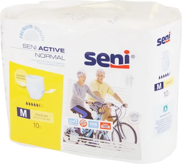 Трусы впитывающие SENI Active normal medium (Польша) 10шт