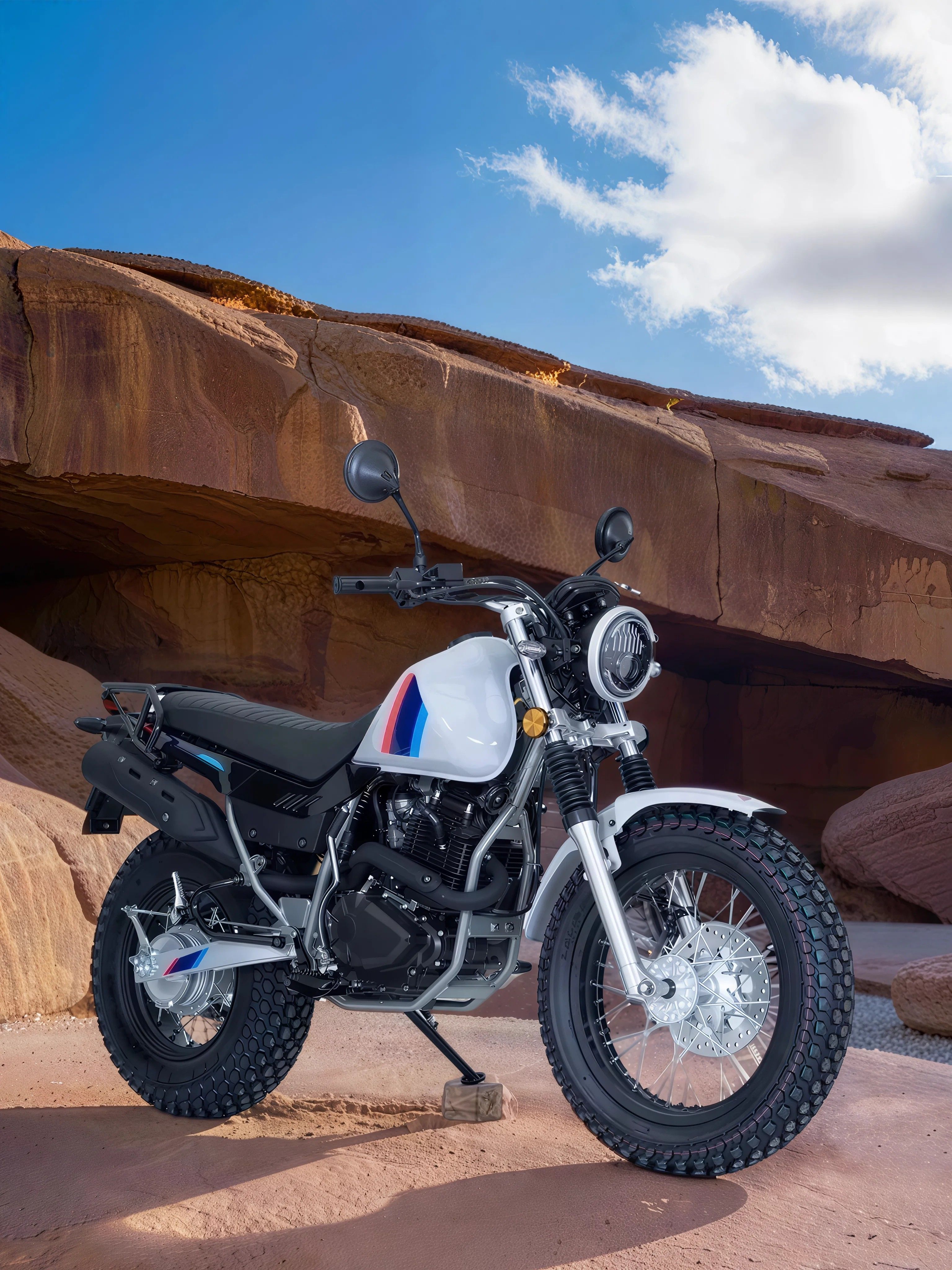 Мотоцикл SCOUT TW200 GREY с ПТС