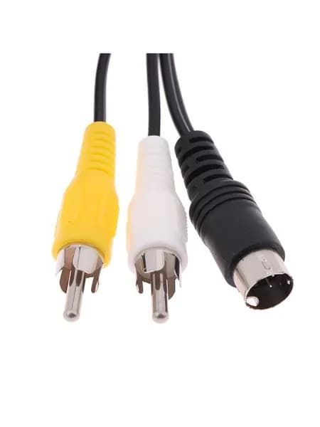 Sega 2/3 поколения AV Line Черный 1,5 м