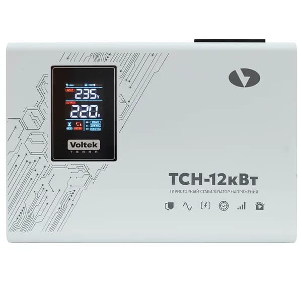 Стабилизатор напряжения однофазный VOLTEK ТСН 12 000 (12000ВА)