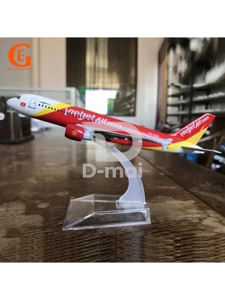 Металлическая Модель Самолета Аэробус 320 VietJet Air