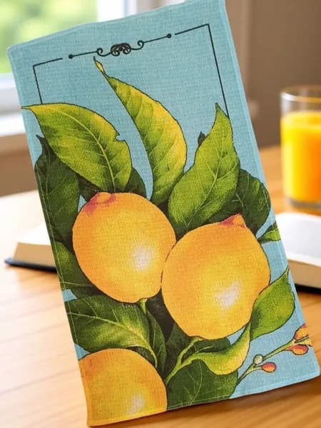 Полотенце кухонное кухонное, Вафельная фактура, 35x60, 1шт