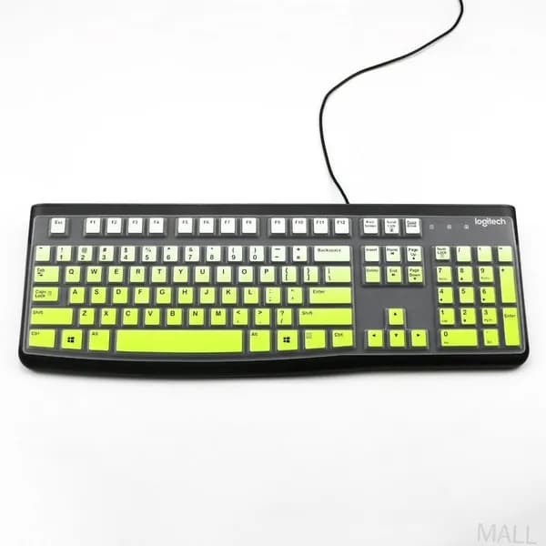 Эксклюзивный пылезащитный чехол для клавиатуры Logitech MK120, K120, Desktop, ударопрочное полное покрытие