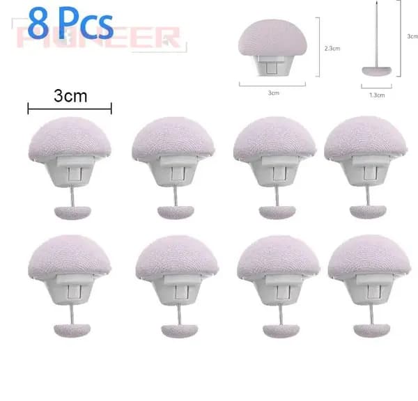 8PCS Новинка, зажим Tpye для планшетов с одним ключом для разблокировки пододеяльника, зажим для одеяла, противоскользящие пряжки, держатель для одеяла, фиксатор, захваты