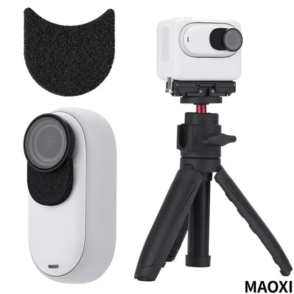Ветрозащитная пена для Insta360 GO 3, 6 шт., черная