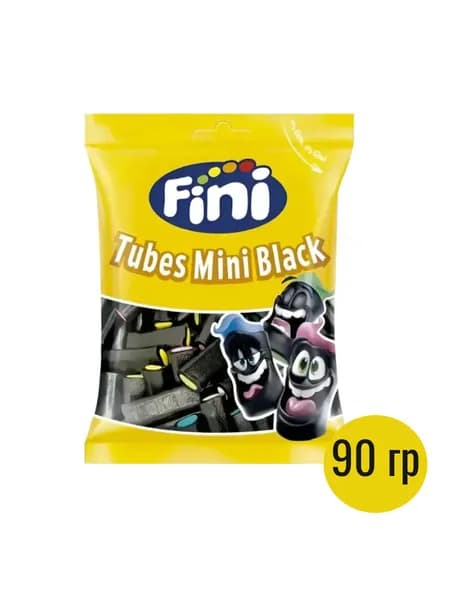 Мармелад "Fini" Tubes Mini Black 90гр.