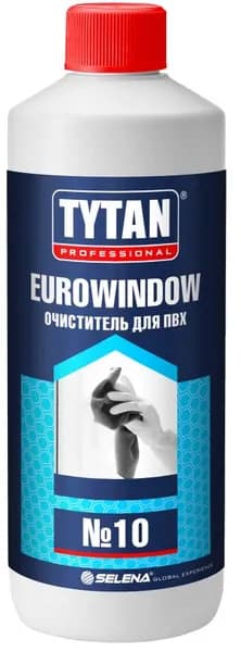 Очиститель для ПВХ №10 Tytan Professional EUROWINDOW 950мл