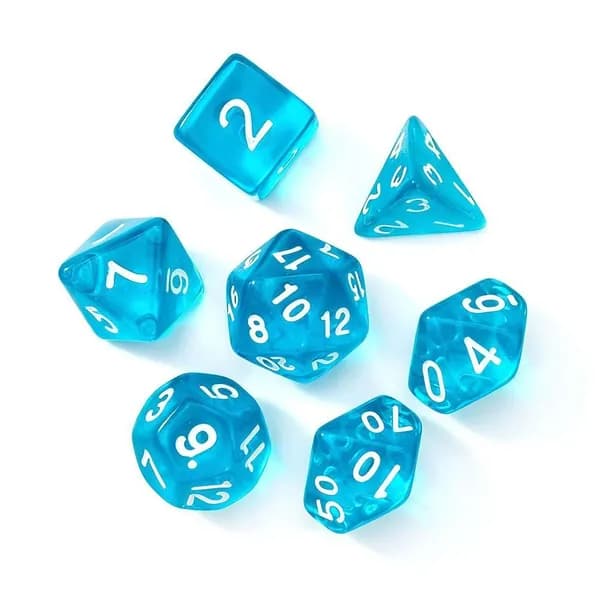 Набор многогранных игральных костей для настольных игр, 7 шт мини-кости для настольных игр и RPG