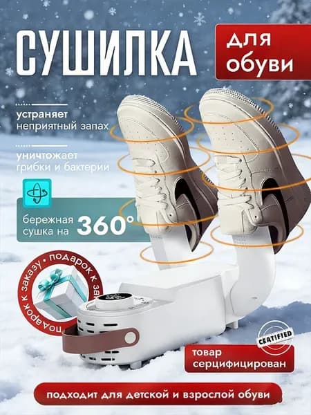 Электрическая сушилка для обуви