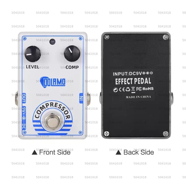 Dolamo D-1 Chubby Comp Pedal Compressor Педаль эффектов для электрогитары с функцией