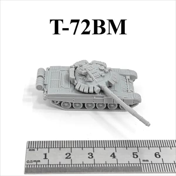 Миниатюрная модель танка в масштабе 1:144, напечатанная на 3D-принтере, из смолы, советские основные боевые танки Второй мировой войны T34/KV1 /IS2/T26, Россия Т72/Т80/Т90
