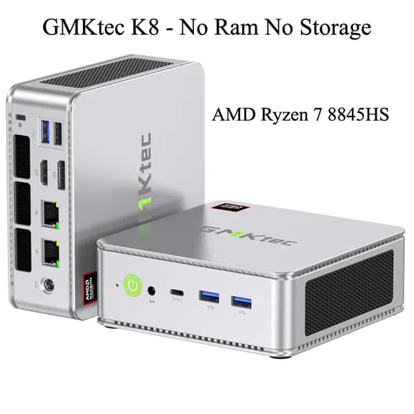 GMKtec Мини-ПК (AMD Ryzen 7 8845HS, RAM Отсутствует, )