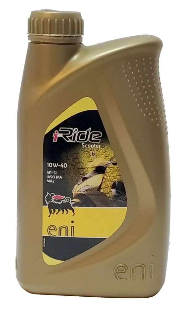 Eni i-Ride Scooter 10W-40 Масло моторное, Полусинтетическое, 1 л