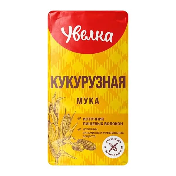 Мука Увелка кукурузная 500г