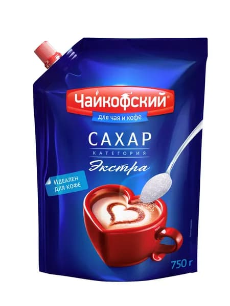 Сахар белый Чайкофский песок, Экстра, 750 г