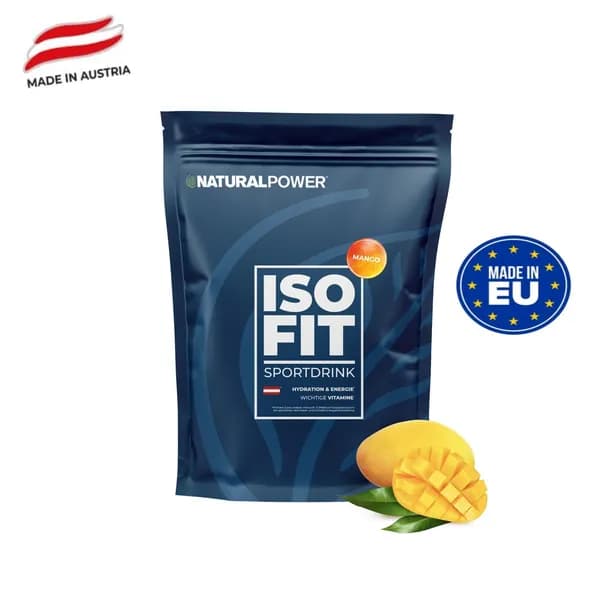 Изотоник Natural Power ISO FIT 1500 гр Манго, Австрия