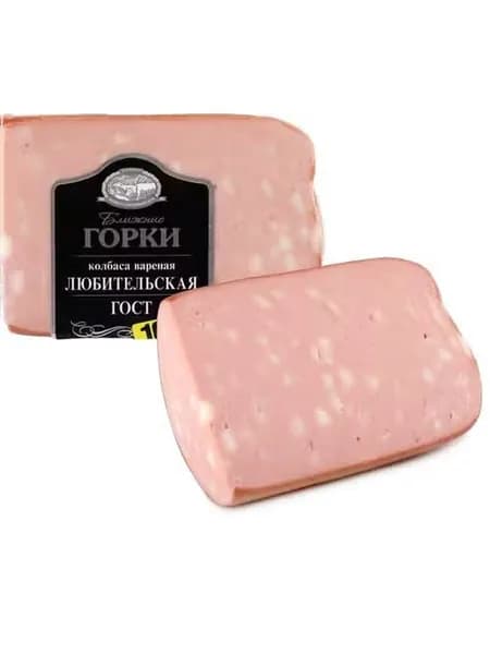 Колбаса вареная Ближние Горки Любительская ГОСТ 330 г