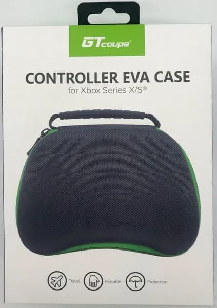 Сумка для геймпада Gamepad case GT coupe Черный/Зеленый Xbox One/Series X/S