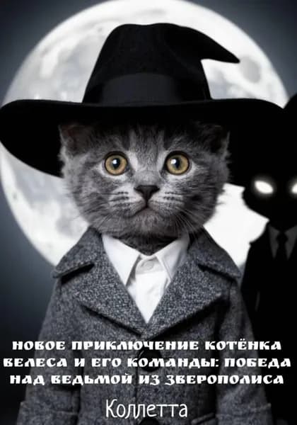 Новое приключение котёнка Велеса и его команды: победа над Ведьмой из Зверополиса | Коллетта . | Электронная книга