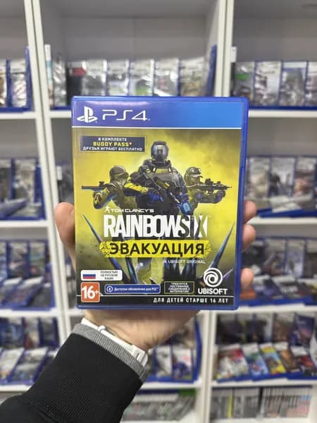 TOM CLANCY'S RAINBOW SIX EXTRACTION диск PS4,S5.