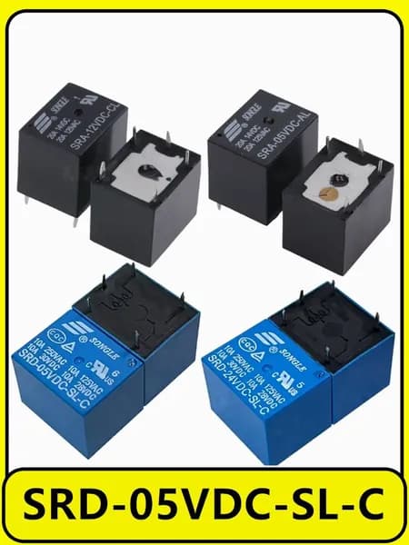 5 шт. реле SRD-05VDC-SL-C 5 фута 10A