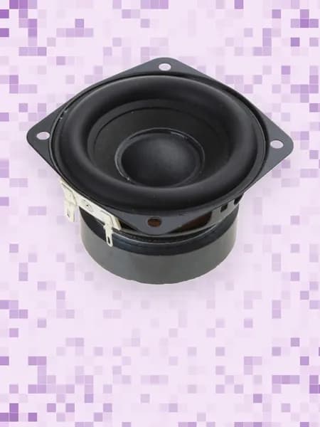 79мм 4Ом 20Вт полнодиапазонный аудио динамик квадратный 3 дюйма HIFI звук динамическая катушка