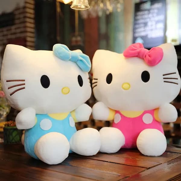 Мультяшная плюшевая кукла Sanrio HelloKitty, 20 см