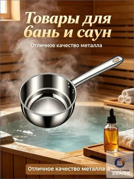 Бондарное изделие для бани Шайка, 1.6 л