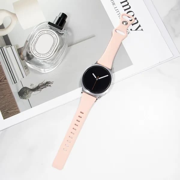 силиконовый ремешок для Samsung Watch 8 40 мм 44 мм, Мужчины и женщины спортивный ремешок для Samsung Watch 8 Classic 46 мм, Аксессуары для часов