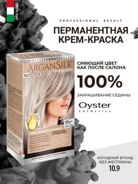 Стойкая крем-краска для волос «ARGAN SILK COLOR»