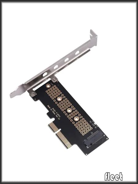 NVME NGFF To 3.0 X4 Адаптер PCIE M2 Райзер-карта Adapter Поддержка 2230 2242 2260 2280 Размер NVMe M.2 SSD