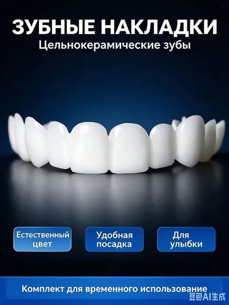 многоразовый защелкивающийся протез для взрослых perfect smile