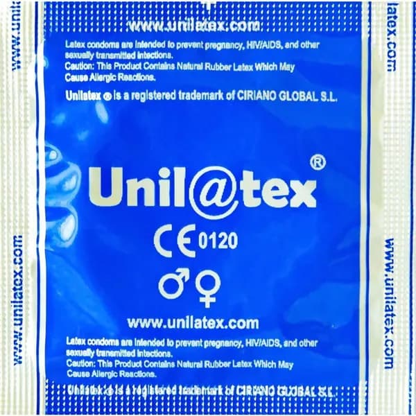 Ультратонкие презервативы UNILATEX 3 шт латексные с гелем-смазкой для максимальной чувствительности